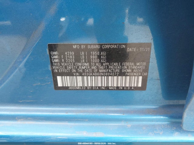 Subaru Impreza Base