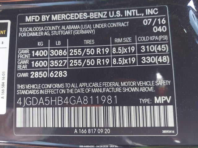Mercedes-Benz GLE 4matic