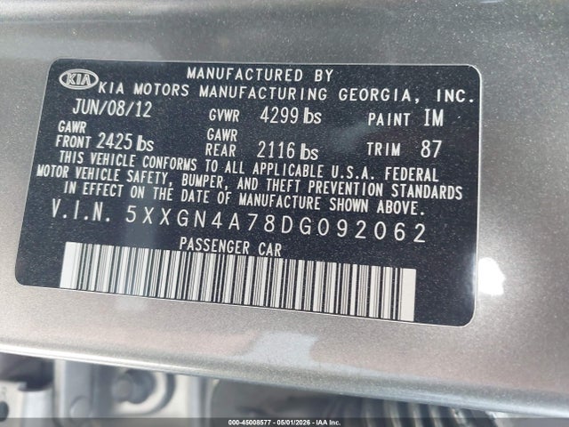 Kia Optima Ex