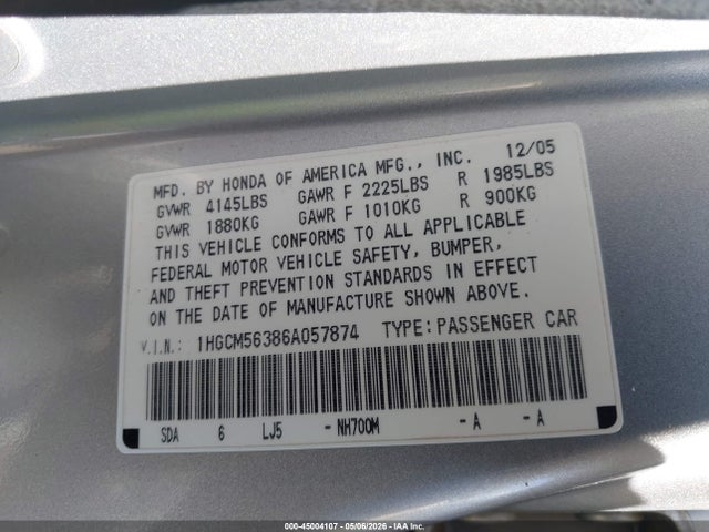 Honda Accord 2.4 Se
