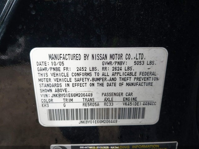 INFINITI M45 Sport