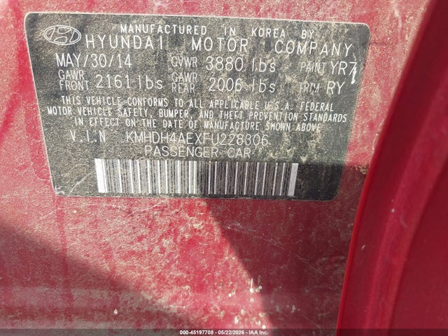 Hyundai ELANTRA Limited