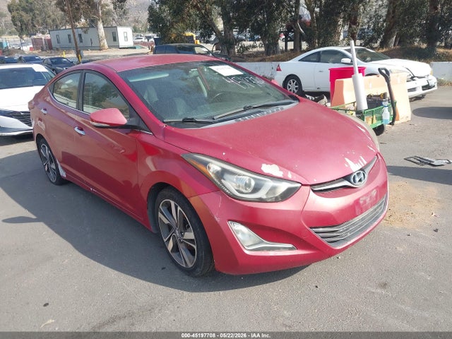 Salvage Hyundai ELANTRA Image