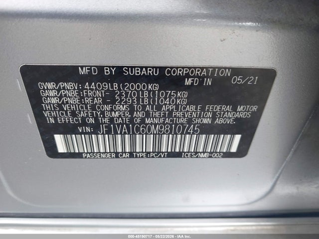 Subaru WRX Premium