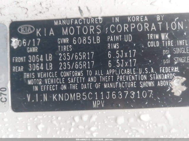 Kia Sedona Lx