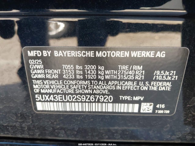 BMW X Series Xdrive50e