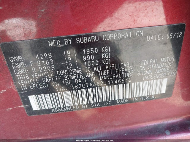 Subaru Impreza 2.0i