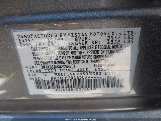 Nissan Sentra S