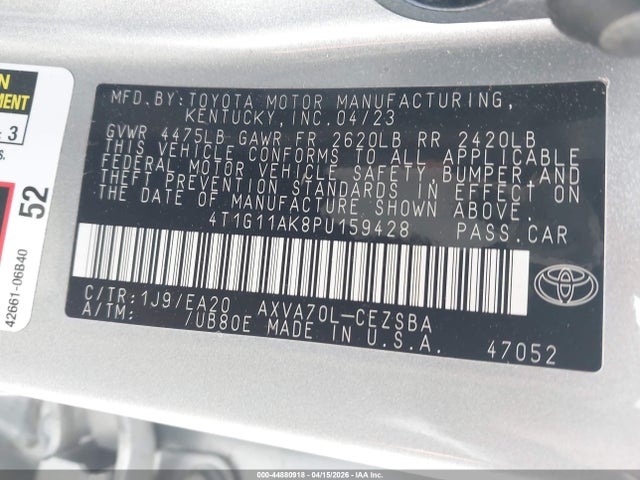 Toyota Camry Se