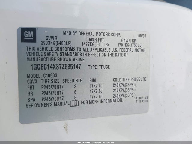 Chevrolet Silverado 1500 Work Truck