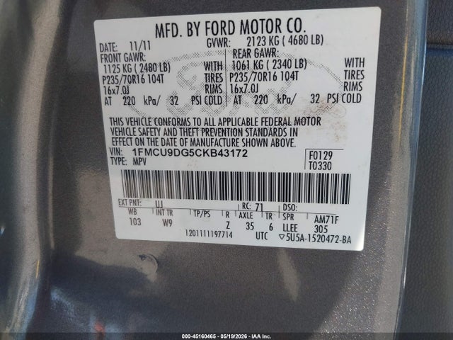 Ford Escape Xlt