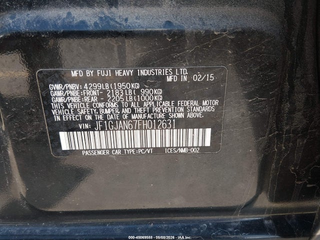 Subaru Impreza 2.0i Limited
