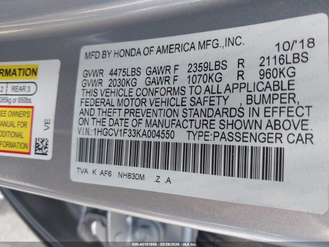 Honda Accord Sport