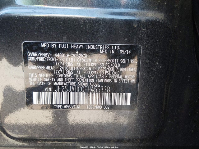 Subaru Forester 2.5i Limited