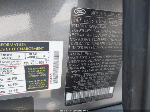 Land Rover Range Rover Sport 3.0l V6 Supercharged Se