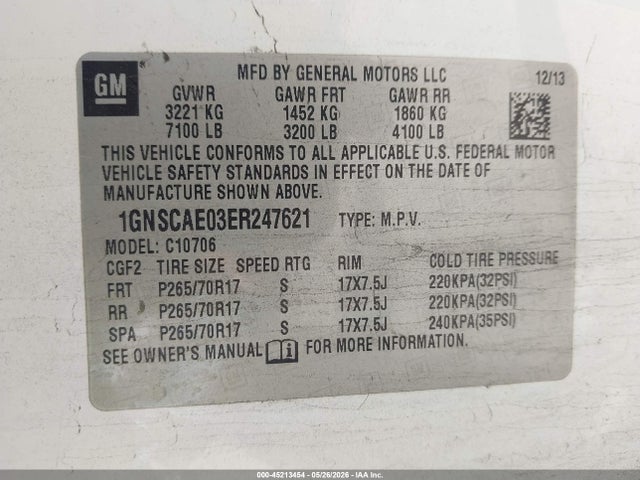 Chevrolet Tahoe Ls