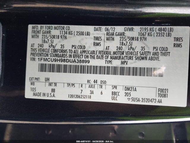 Ford Escape Sel