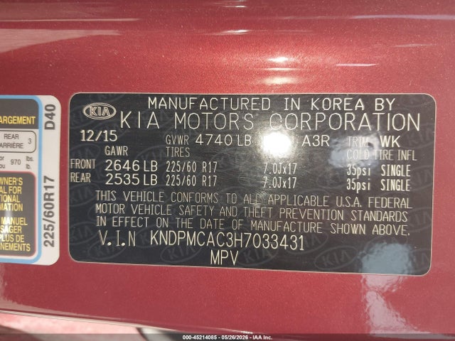 Kia Sportage Lx