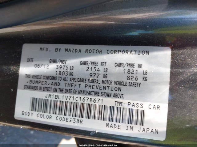 Mazda Mazda3 I Touring