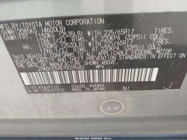 Toyota RAV4 Base V6