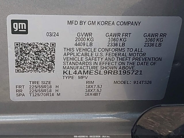 Buick Encore GX Sport Touring Awd