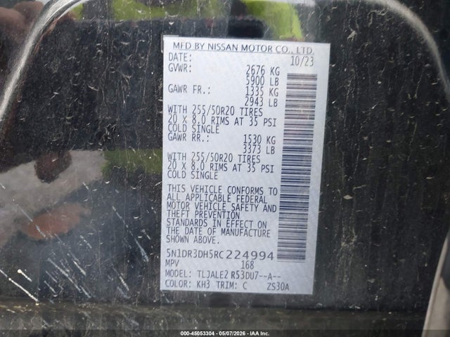 Nissan Pathfinder Platinum Fwd