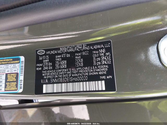 Hyundai TUCSON Sel