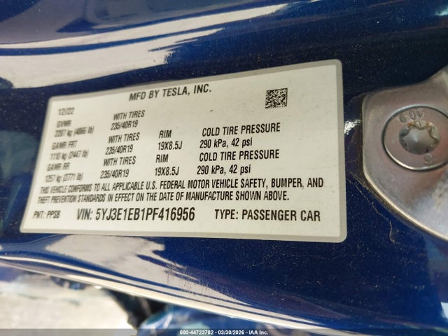 Tesla Model 3 Long Range Dual Motor All-wheel Drive
