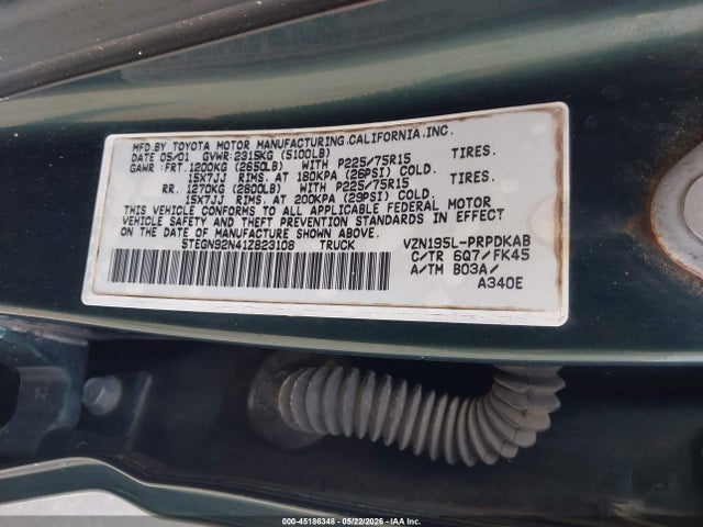 Toyota Tacoma Prerunner V6