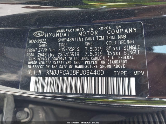 Hyundai TUCSON Sel Convenience