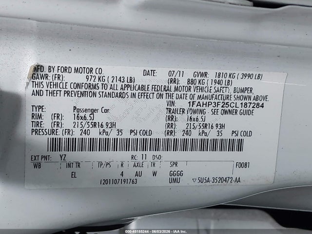 Ford Focus Se