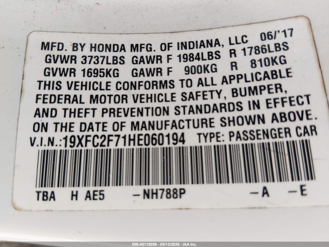 Honda Civic Ex