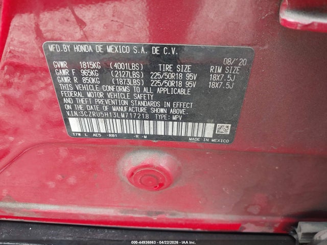 Honda HR-V 2wd Sport
