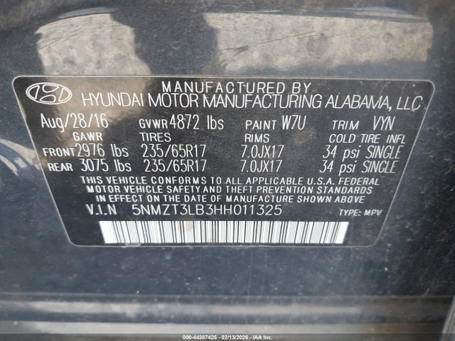 Hyundai SANTA FE 2.4l