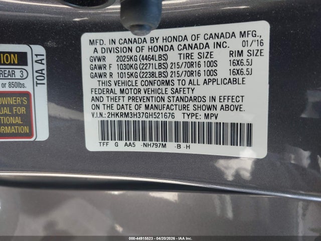 Honda CR-V Lx