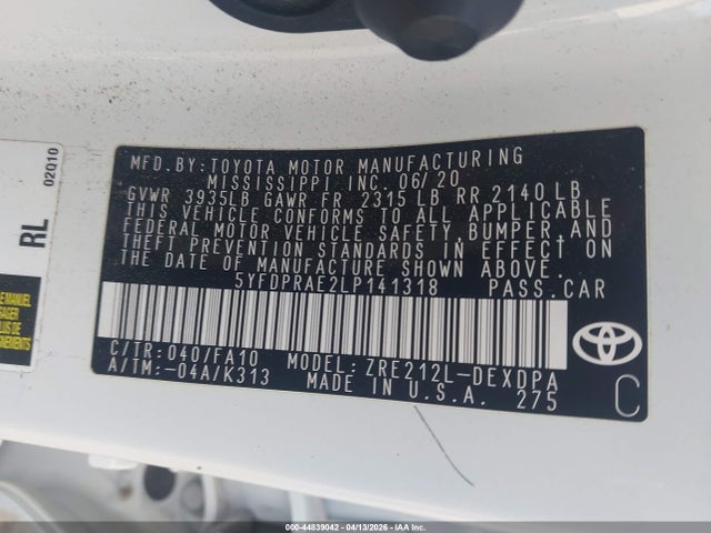 Toyota Corolla L