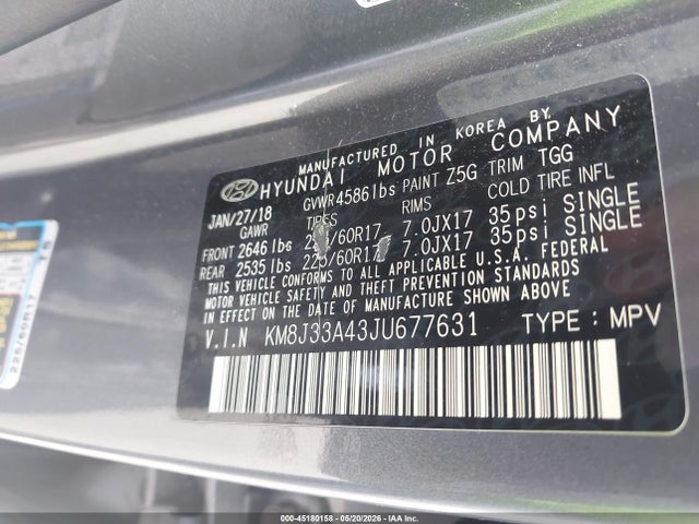 Hyundai TUCSON Sel