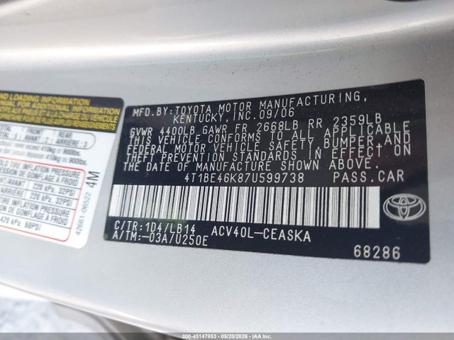 Toyota Camry Se