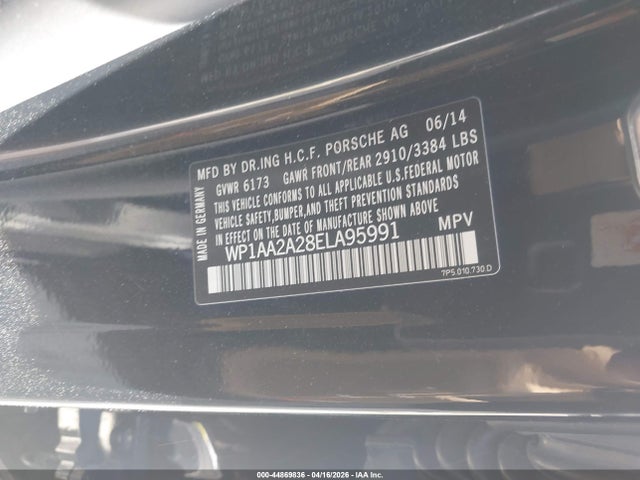 Porsche Cayenne Platinum Edition