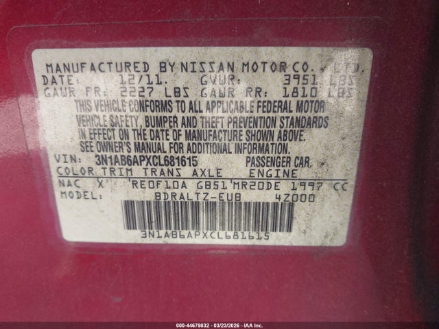 Nissan Sentra 2.0 S