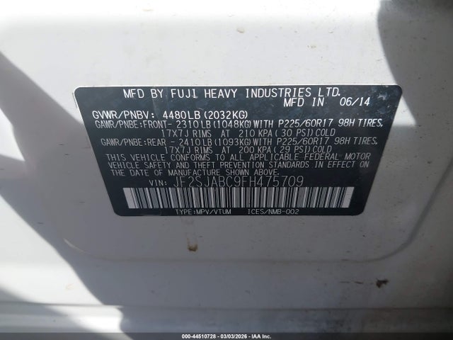 Subaru Forester 2.5i