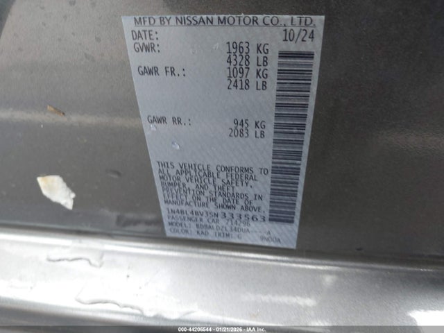 Nissan Altima S Fwd