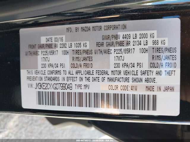 Mazda Cx Touring