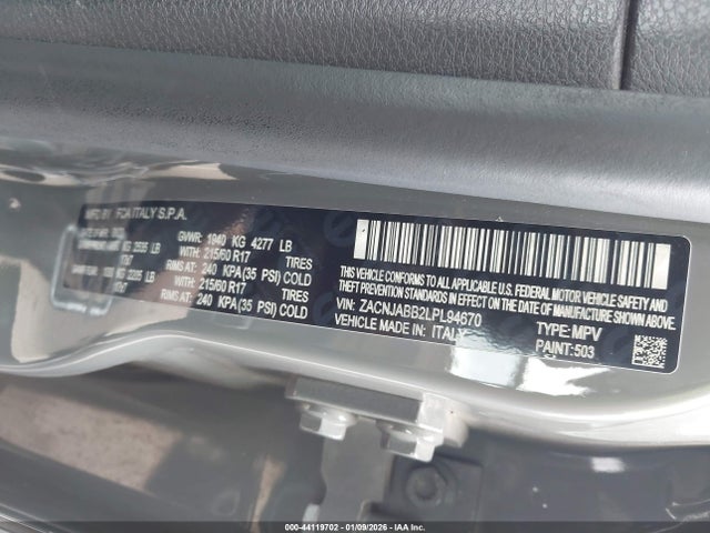 Jeep Renegade Latitude Fwd
