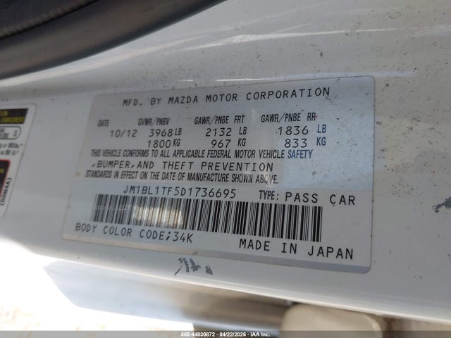 Mazda Mazda3 I Sv