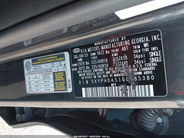 Kia Sorento 3.3l Ex
