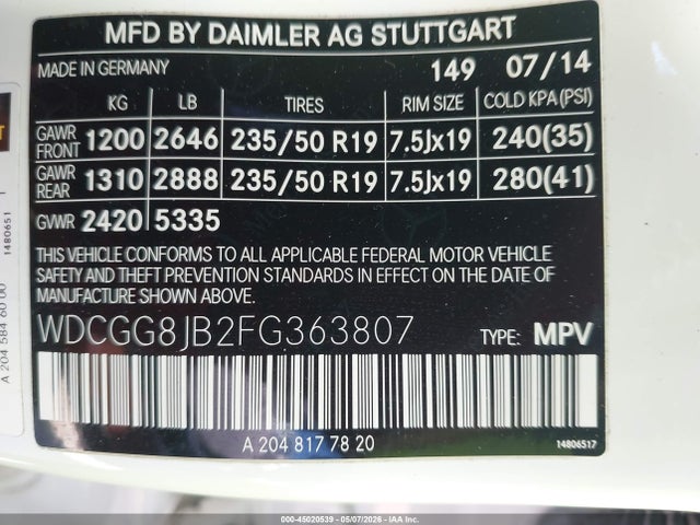 Mercedes-Benz GLK 4matic