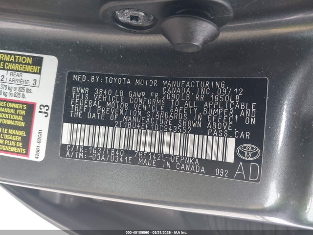 Toyota Corolla Le