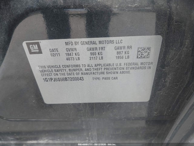 Chevrolet Cruze Eco