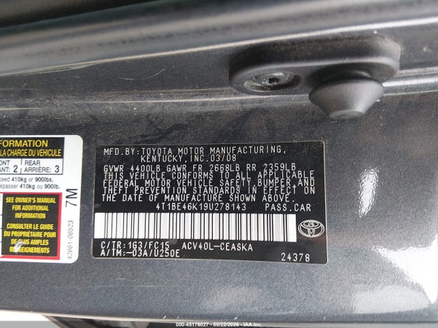 Toyota Camry Se